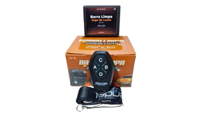 Kit Iluminação Barra Limpa Jogo de Luzes Alternadas Bivolt 12/24v Universal