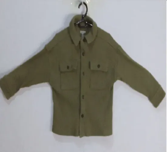 Camisa Manga Longa Bebê Textura Wafer Oshkosh Carter´s Tam.24m