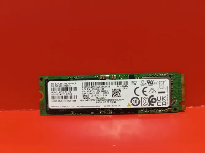Ssd 512gb. Saúde 98%