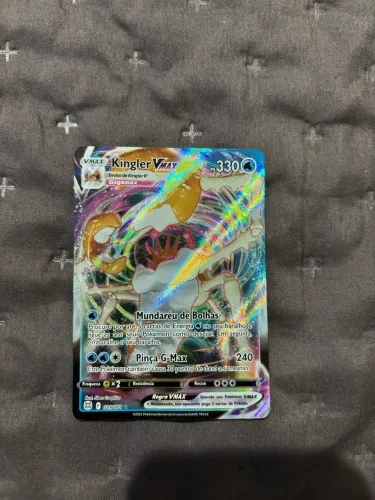 Carta pokemon kingler Vmax