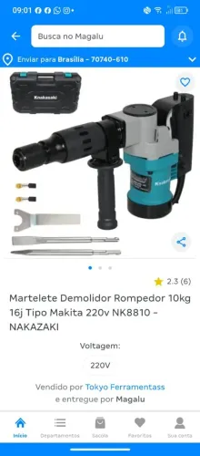 Martelete rompedor  10 kilos