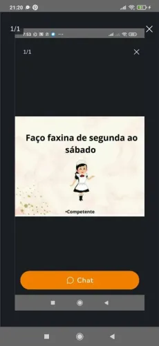 Faxina/diarista