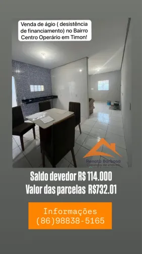 Vendo Ágio - Desistência de Financiamento em Timon