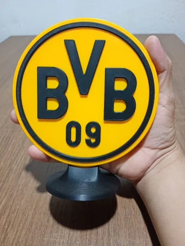 Placa colecionável do Borussia Dortmund bvb 09
