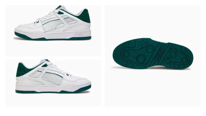 Tênis Puma Slipstream Low - Branco/Verde - N° 41 - Original, novo e na caixa