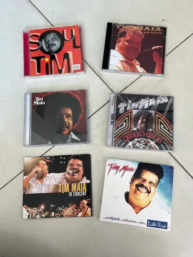 6 CD?s Tim Maia