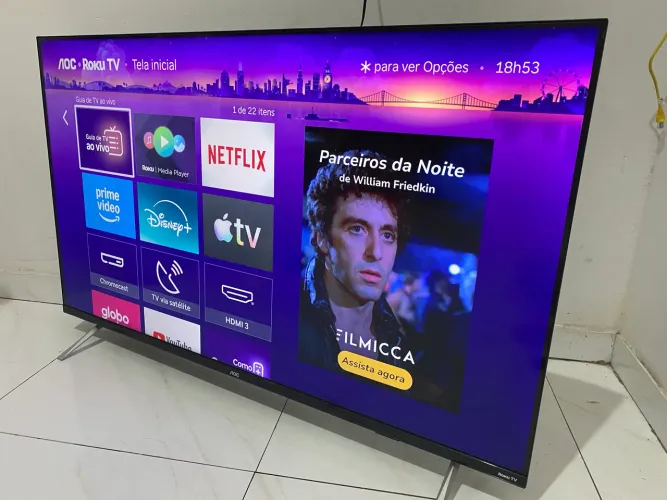 TELÃO SMART 50 polegadas