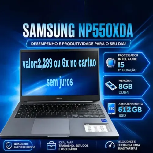 Notebook Samsung NP550