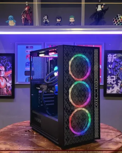Computador Gamer Ryzen 5 5600x | 16GB RAM | SSD 480GB | RX 6600 XT | B550 | 650W