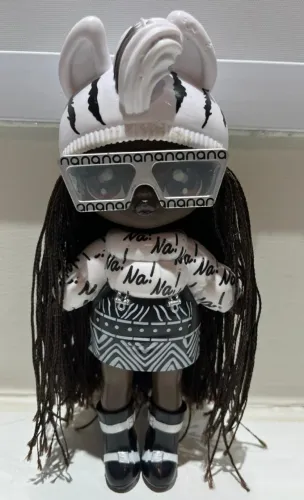 Boneca Na! Na! Na! Surprise Fuzzy Zebra Girl - Importada EUA - mesmo fabricante da LOL