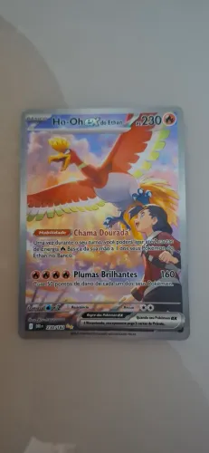 Ho-oh EX do Ethan Pokémon Rivais Predestinados