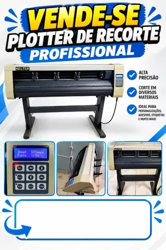 Plotter de Recorte Profissional com Mira a Laser e Sensor