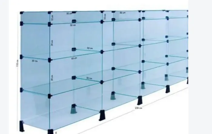 Vidros para Balcão de vidro 