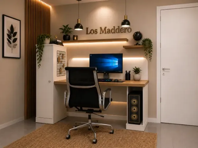 Mesa Top White Office. Alto Padrão. 1 Cxs De Tomada: L140cm x P600cm xA130cm