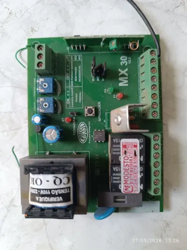 Placa de motor de portão eletrônico