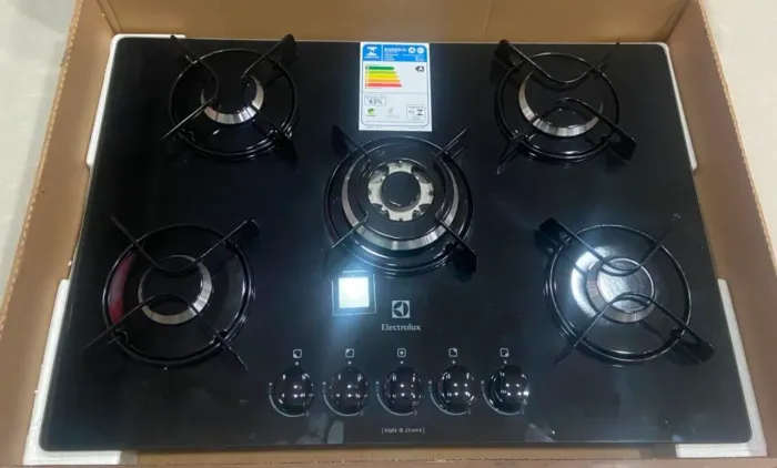 COOKTOP ELECTROLUX GC75V BIV VIDRO
