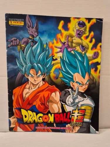 Álbum Figurinhas Dragon Ball Super (oficial vazio 2018)