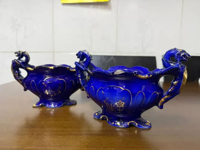 Floreira em porcelana anos 40/50