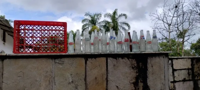 Garrafas de refrigerante vintage - 24 peças