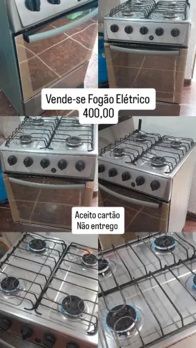 Fogao ELÉTRICO 4 bocas