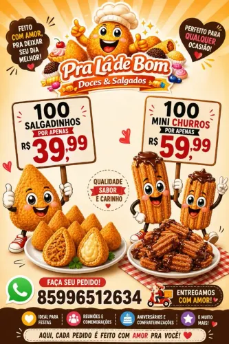 Salgadinhos ?