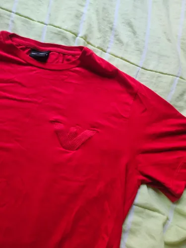 Camiseta Original Emporio Armani Bordada Unissex 