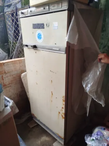 Freezer Antigo Funcionando