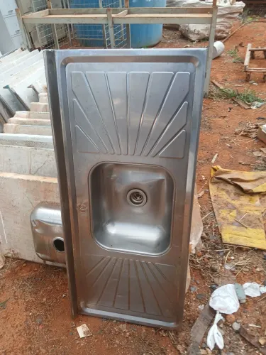 Pia de Inox 120x54