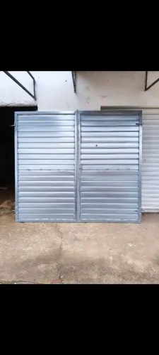 Portão garagem 2 bandas