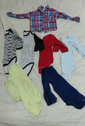 Lote roupa bebê menino tamanho g ao 2 sapatos quase novos