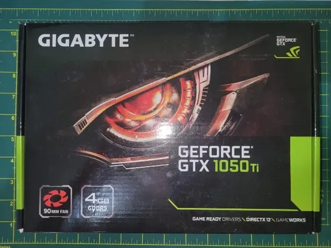 Placa de Vídeo - Gigabyte GeForce GTX 1050 Ti 4 GB