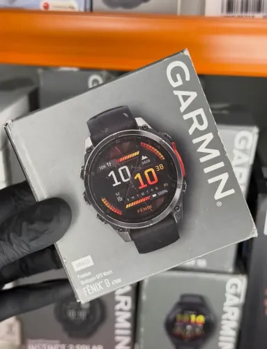 Garmin Fênix 8 47mm AMOLED Preto Novo Lacrado Garantia Loja Física