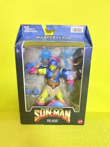 Masterverse Motu Pig Head (Cabeça de Porco) Sun Man Hlb46