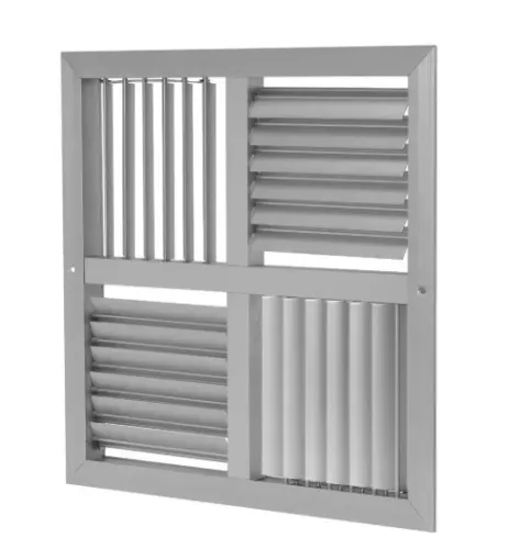 DIFUSOR ALTA INDUÇAO 400X400 C/ ALETAS MOVEIS DE SIMPLES REGULAGEM