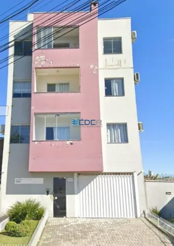 Apartamento com elevador e 2 dormitórios à venda, 55 m² por R$ 390.000 - Cordeiros - Itaja