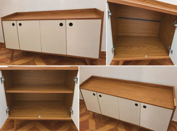 Cômoda espaçosa