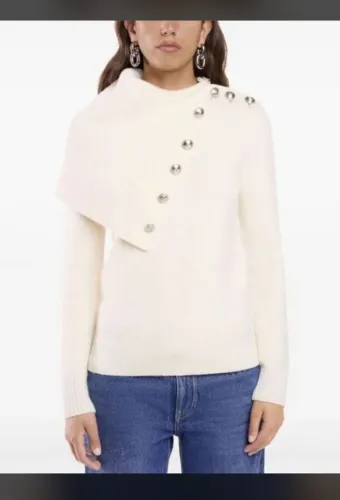 Blusa de frio gola caída 