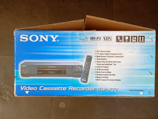 VHS SONY SLV-N77 - Importado Original