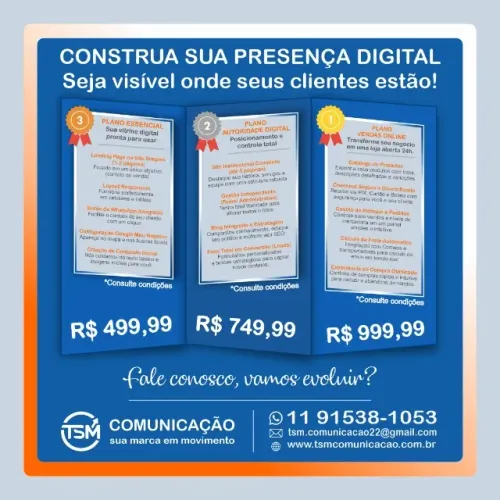 Criação de Site Profissional e Landing Page com Botão de WhatsApp Integrado