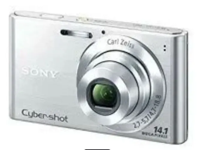 Câmera Digital Sony Cyber-shot DSC-W320 Silver - Kit Completo (Y2K / Digicam Aesthetic)