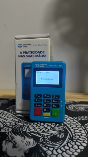 Maquininha de Cartão Mercado Pago Point Mini Chip (Com Wi-Fi e Chip)