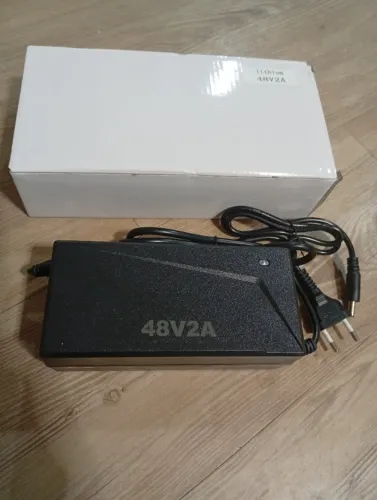 Carregador para Bateria de Lítio 48V 2A - Plug DC - Bivolt 110/220V