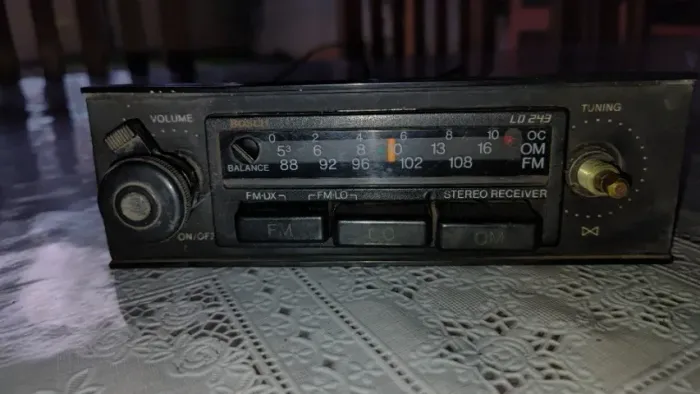 Radio bosh vintage colecionador