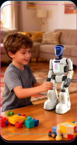 Robô várias funções controle remoto lançamento