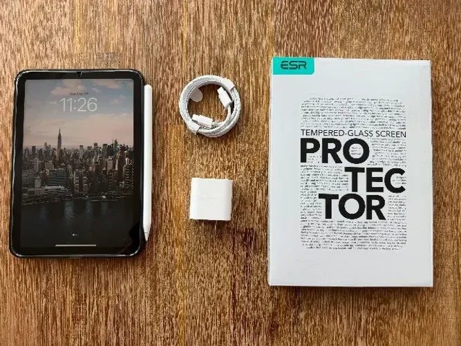 iPad Mini A17 Pro 256GB + Apple Pencil Pro | Garantia até mai/2027