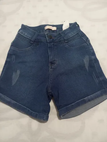 Bermuda jeans escuro N36
