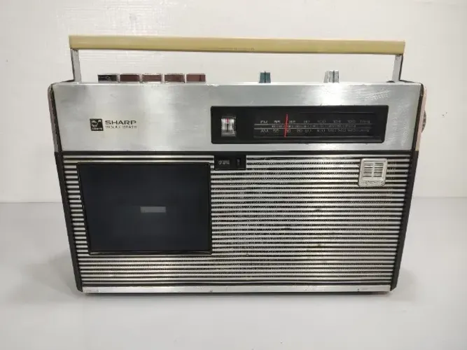 Com Defeito Leia a Descrição - Rádio Sharp Rd-416 Japan (Usado)