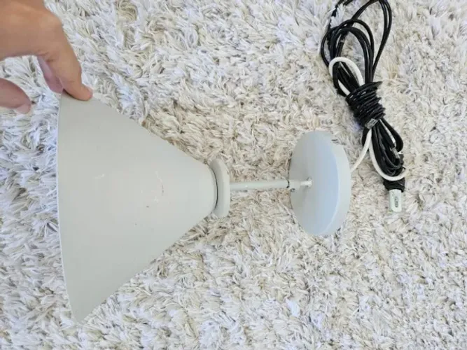 Luminária pendente cor branca