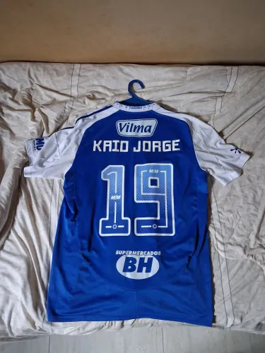 Camisa kaio jorge de jogo cruzeiro x vitoria
