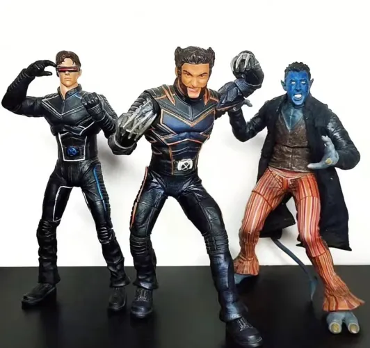 Action figures filme Xmen 1/6 toybiz RAROS